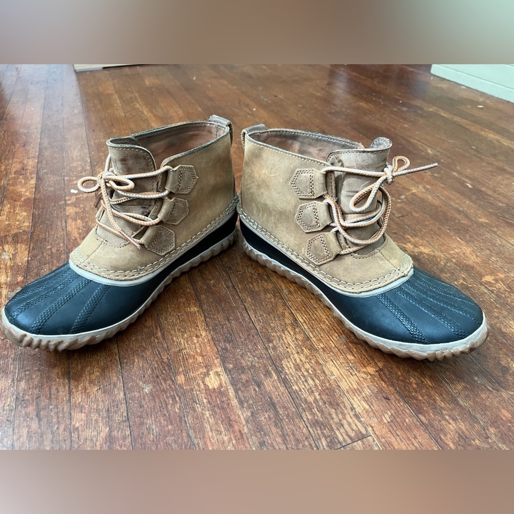 Sorel out and about winter duck boots